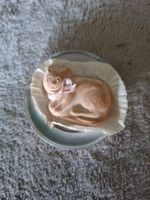 Süsser, sehr alter Katzenkuchen, Handarbeit fürs Puppenhaus