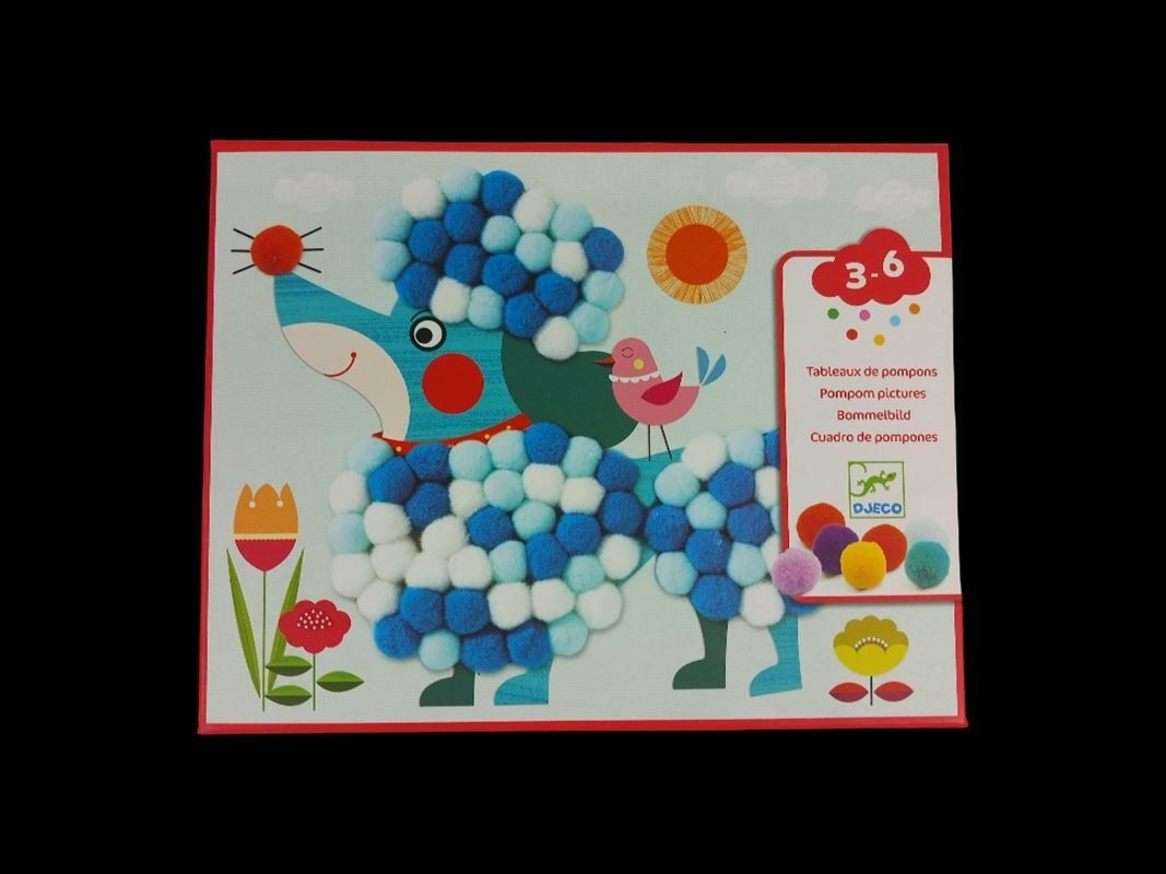 Djeco Bastelsets: Djeco Bommelbild – Neu und originalverpackt aus Hünenberg von Restwert_Zug