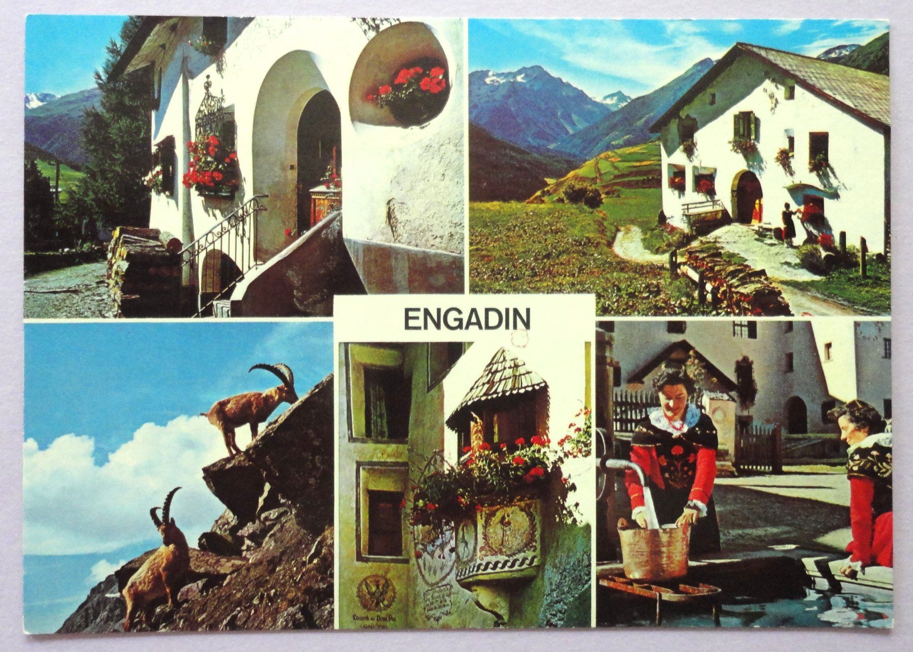 Cartoline postali: Engadin – Difettoso da Fétigny venduto da Billy2miny