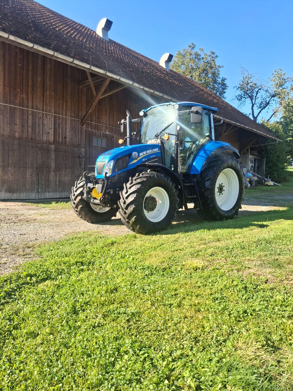 New Holland Trattori: Traktor New Holland T5.115 – Usato da Rottenschwil venduto da row_tl6j