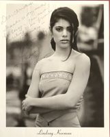 Lindsay Korman Hartley Autogramm signiert Foto 20x25cm