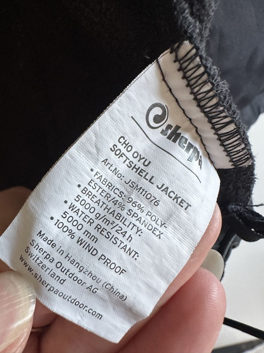 Sherpa Giacche: Softshell Jacke Sherpa schwarz Gr. S – Usato da Münchenbuchsee venduto da Geromyno 3