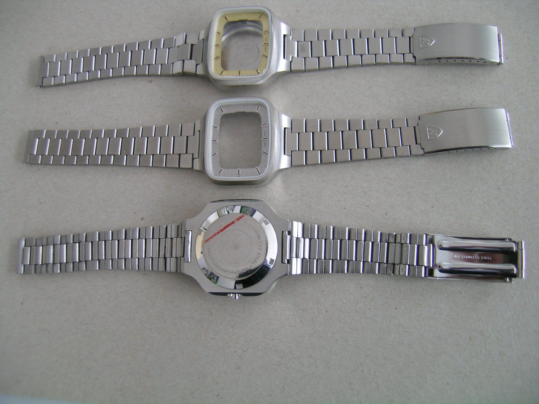 Nivada Orologi: NIVADA: 1 Uhrgehäuse Stahl Ref. 6109 – Nuovo (secondo la descrizione) da Grenchen venduto da esa-9162-9164