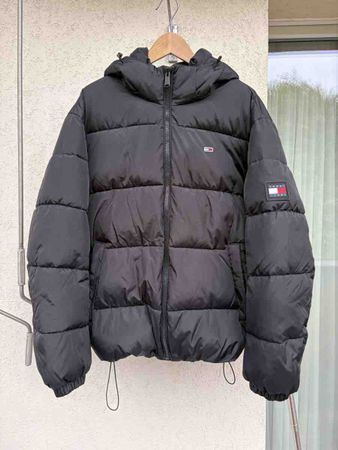Tommy Jeans Steppjacke schwarz Grösse L wie neu