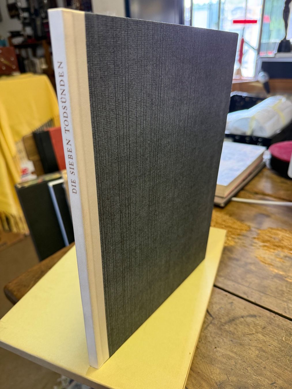 Libri: Felix HOFFMANN die sieben Todsünden sign/nr – Usato da Bern venduto da Jwpm66