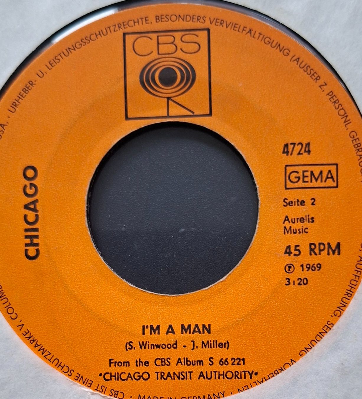 Dischi in vinile: Vinyl Single Chicago - I'm A Man – Usato da Langenthal venduto da Modo39