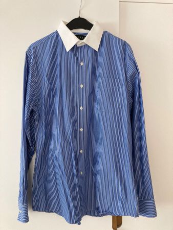 Ralph Lauren Herrenhemd blau/weiss gestreift