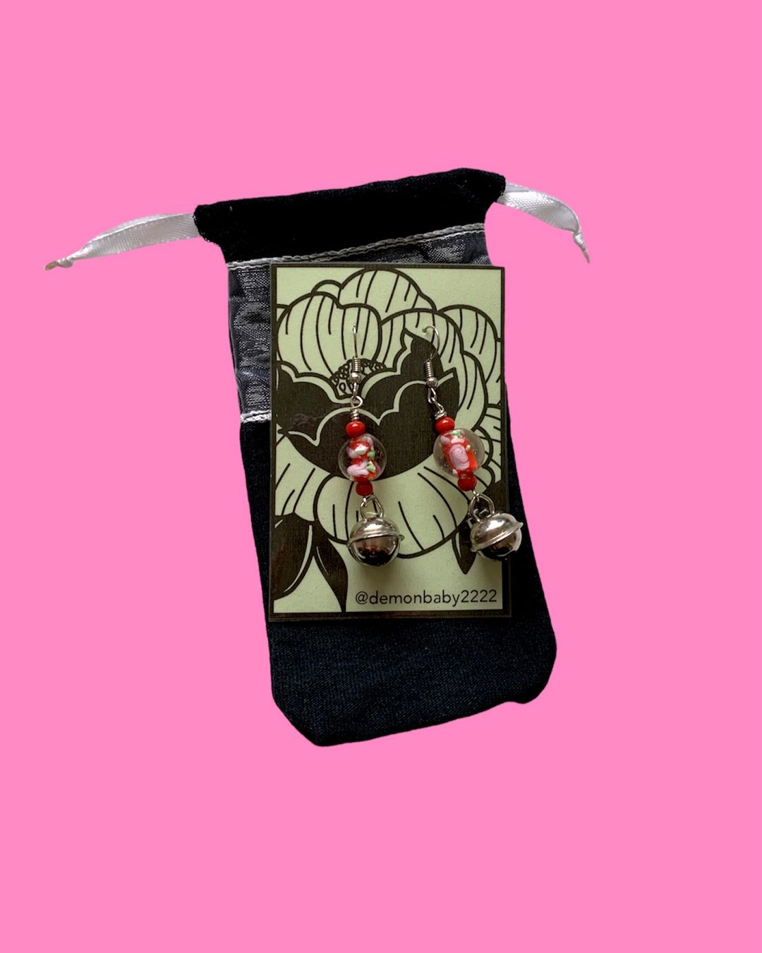 Ohrringe & -stecker: "Rosy Bells" earrings – Neu und originalverpackt aus Basel von demonbaby2222