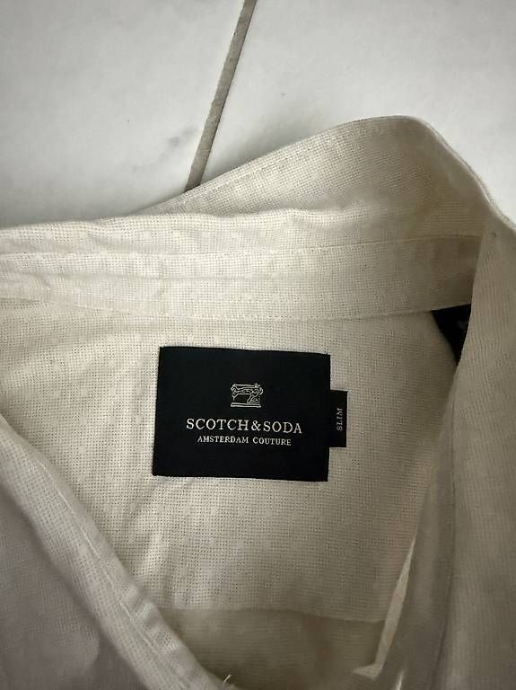 Camicie: Beige Hemd SCOTCH&SODA Grösse S – Usato da Oftringen venduto da Kad.Ha