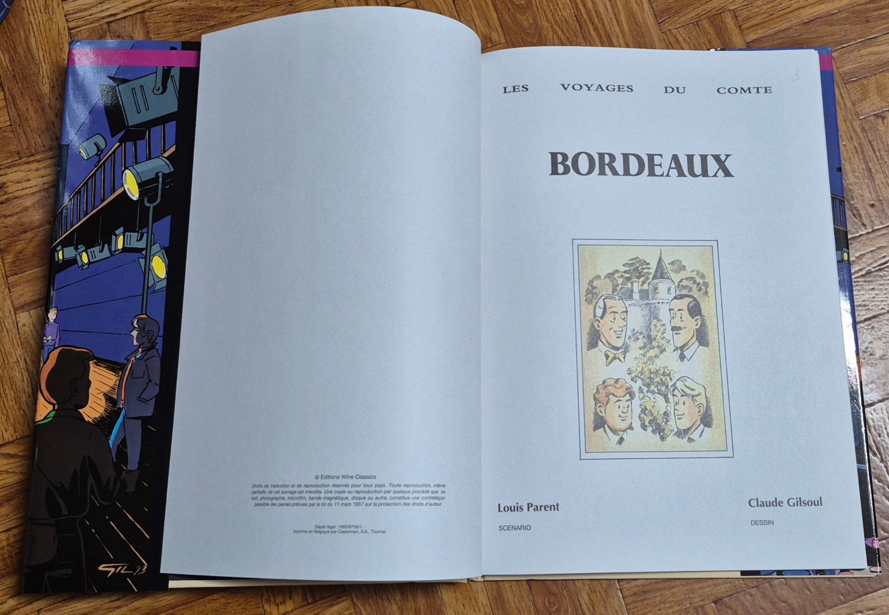 Fumetti: Les Voyages du Comte Bordeaux - BD Edition Originale 1993 – Usato da Grand-Lancy venduto da loi_599y 3