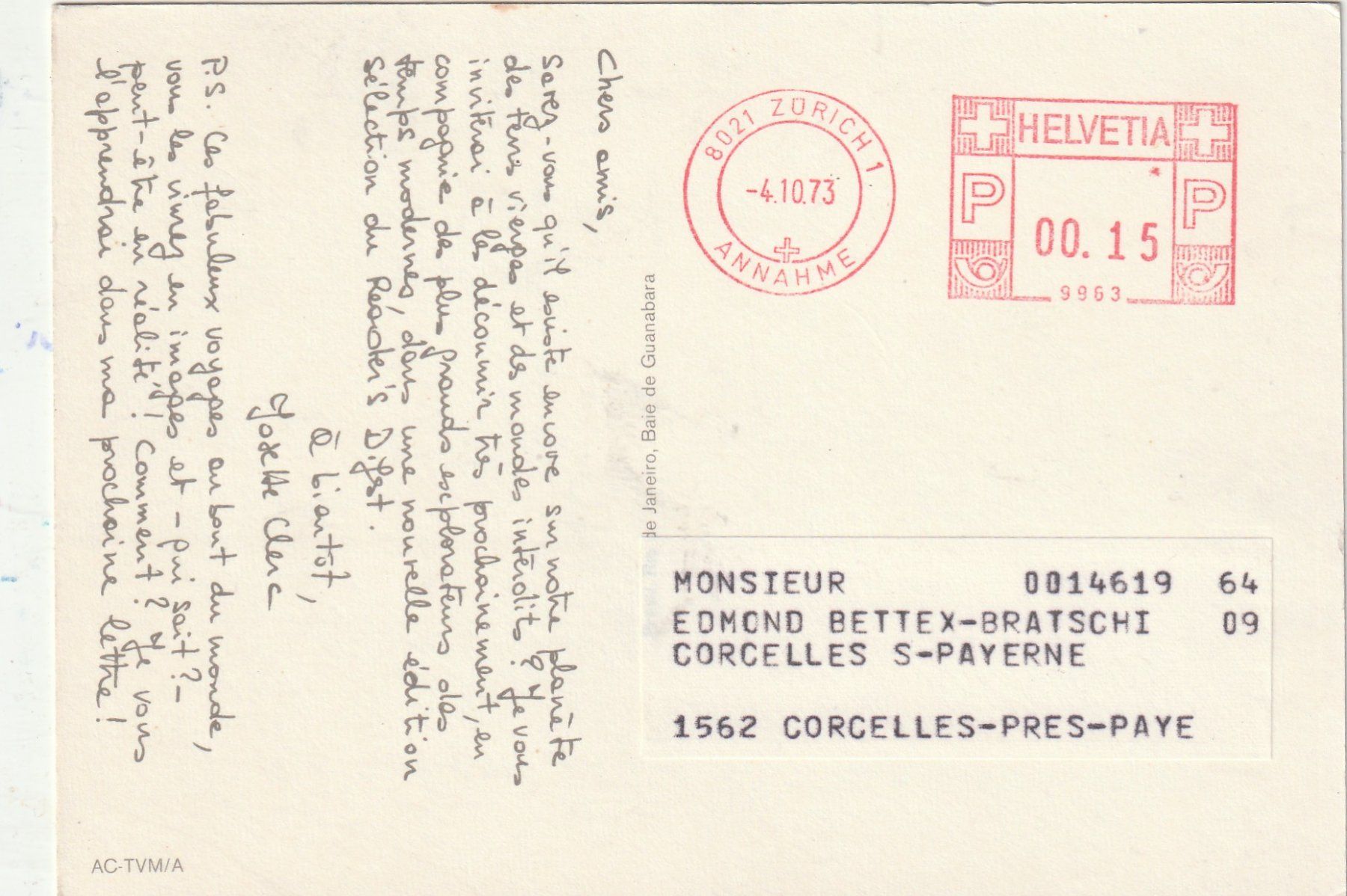 Cartoline postali: Tessin – Usato da Lumbrein venduto da made02 1