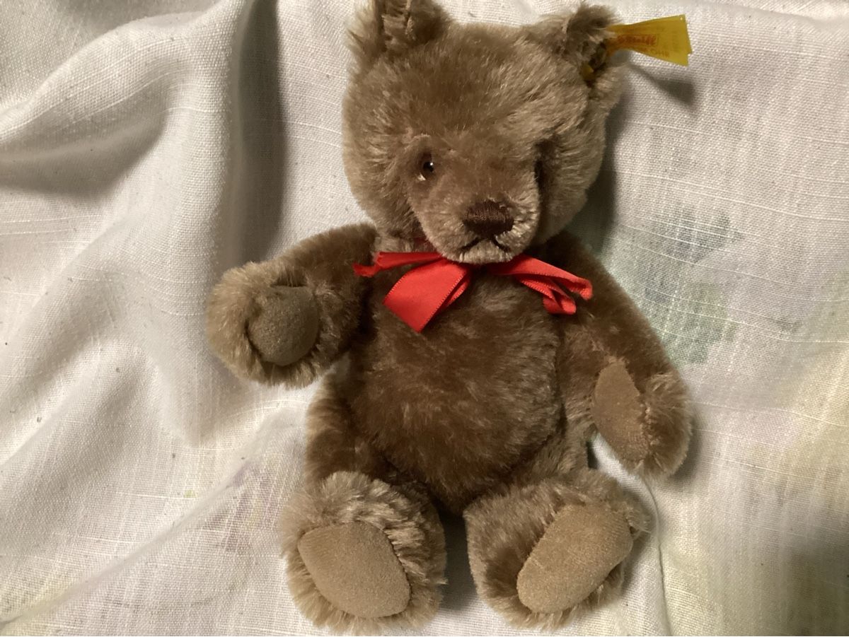 Steiff Giocattoli: STEIFF TEDDY MIT KNOPF UND FAHNE – Usato da Münchenstein venduto da NoSu98