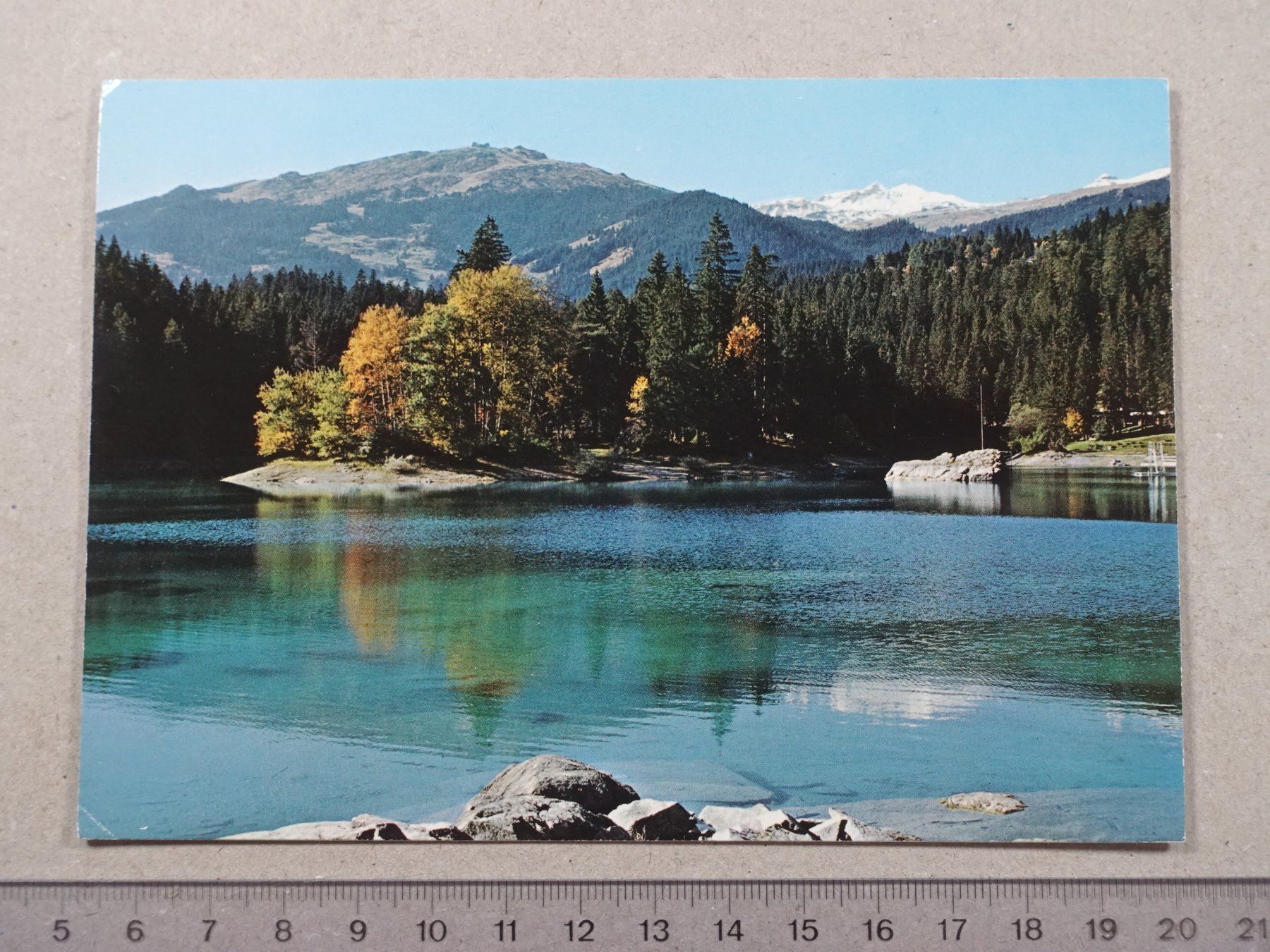 Ansichtskarten: Flims, Caumasee, 1988 – Gebraucht aus Lenzburg von fh1