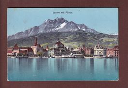 LUZERN mit Pilatus - 1908