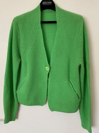 HERZEN’S Angelegenheit Wolle Kaschmir Strickjacke Gr 34/36