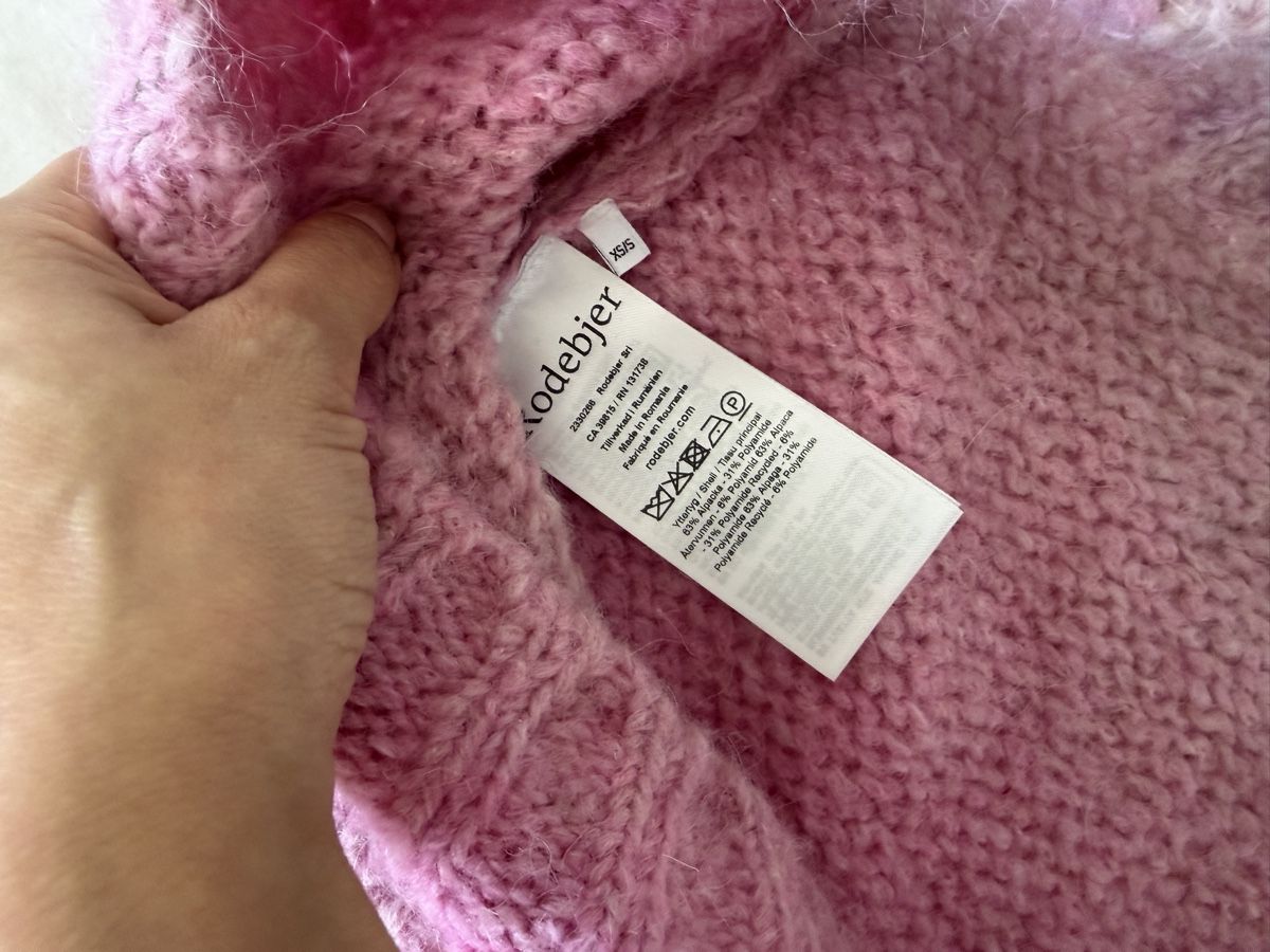 Maglioni & Felpe: Rodebjer Pink Knit Sweater, XS – Nuovo (secondo la descrizione) da Basel venduto da jfa_5rzf 3