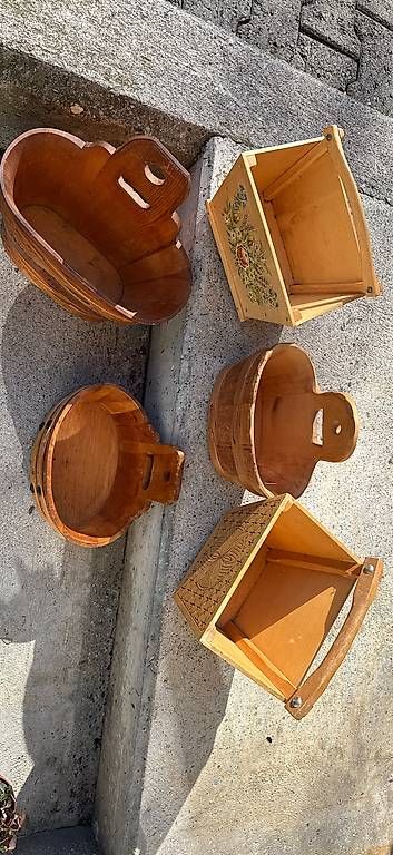 Autres décorations pour le jardin: Holzzuber  – D'occasion à Matten(St.Stephan) par ren_r8tw 3