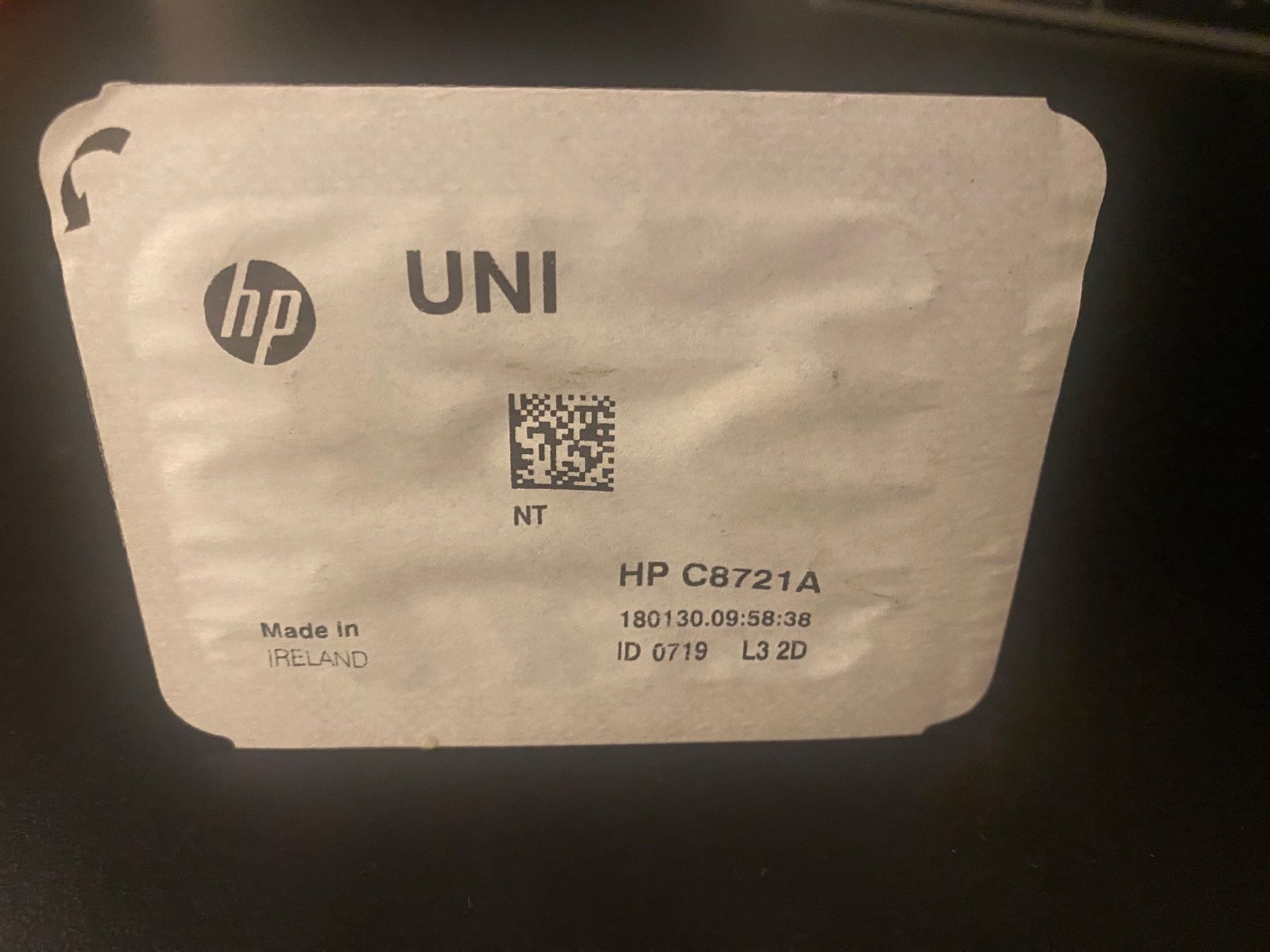 Hewlett Packard Cartucce per stampanti & toner: HP C8721A uni Patrone – Nuovo e nell'imballaggio originale da Bonstetten venduto da VCLS 1