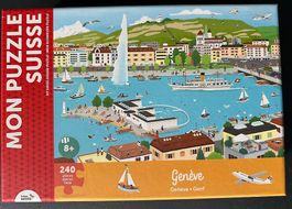 Puzzle Genève : Puzzle de 240 pièces 8+