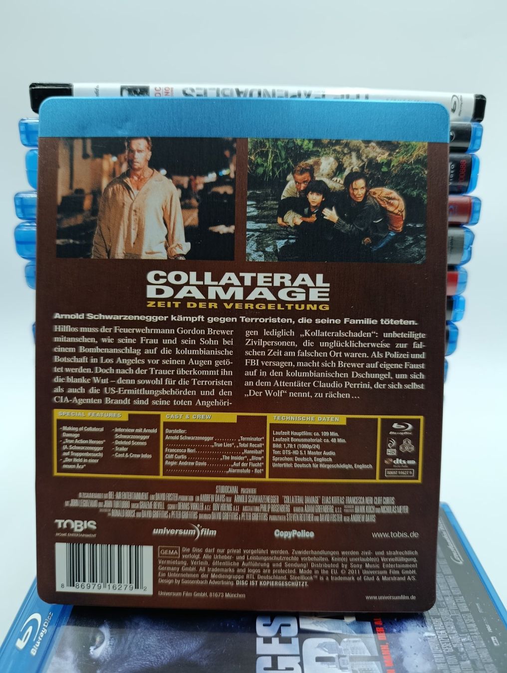 Tutti i DVDs: Collateral Damage Steelbook Blu-Ray DVD – Usato da Wil SG venduto da Donaldus 1