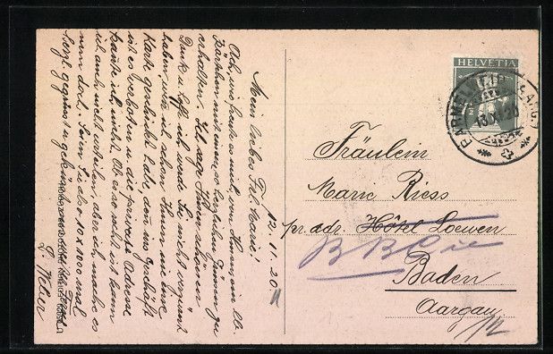 Cartoline postali: Erlinsbach, Aargauische Heilstätte Barm – Usato da Berlin venduto da bartko-reher 1
