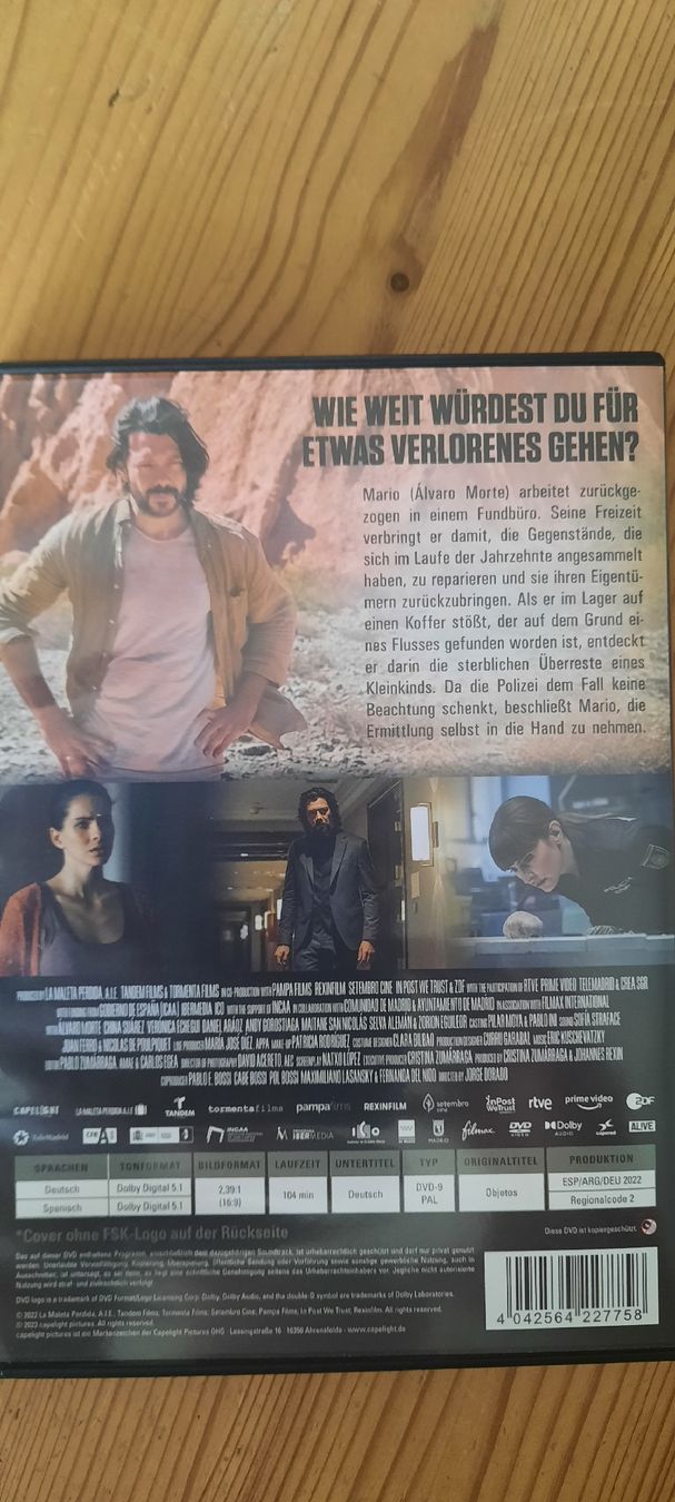 Tutti i DVDs: Die Spur der Knochen DVD FSK 16 – Usato da Konolfingen venduto da the_5fqm 1