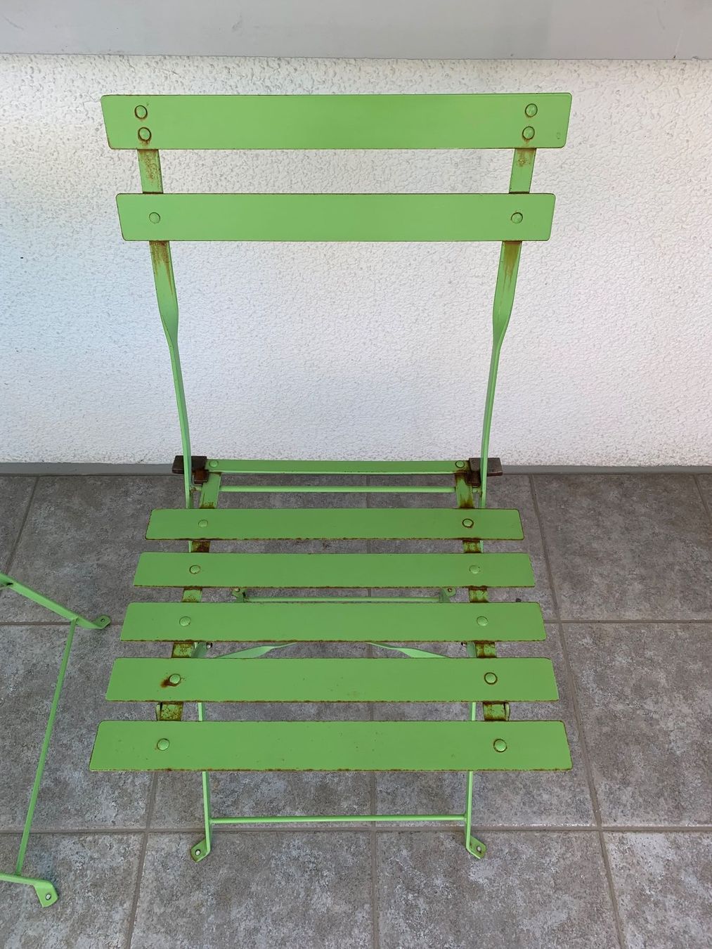 Tischset: Gartentischset, mit zwei Stühlen, klappbar – Gebraucht aus Watt von Gaskell 1