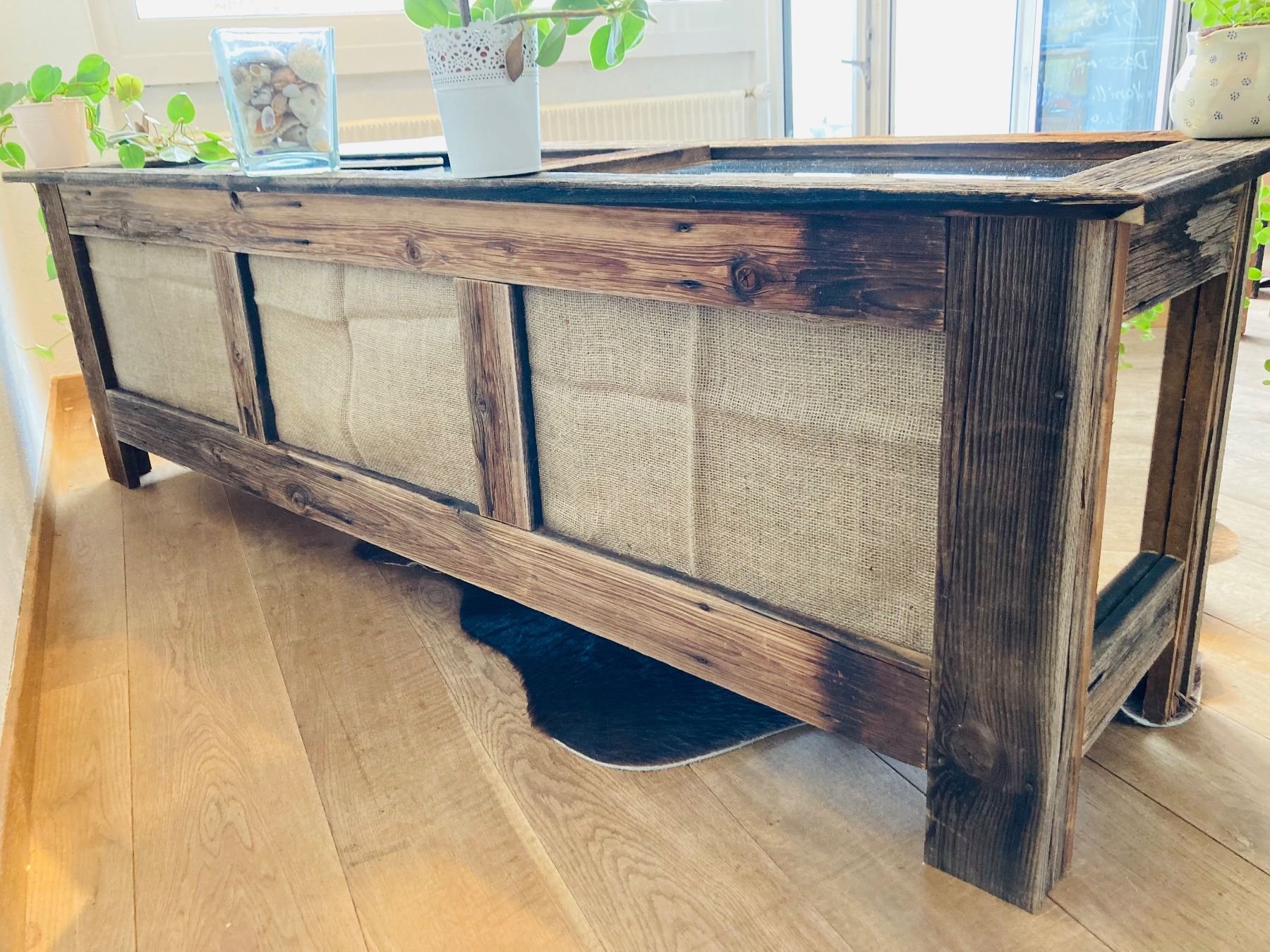 Cassettiere: Wunderschönes Sideboard aus unbehandeltem Altholz – Nuovo (secondo la descrizione) da Domat/Ems venduto da Stein_und_Holzbruch 9