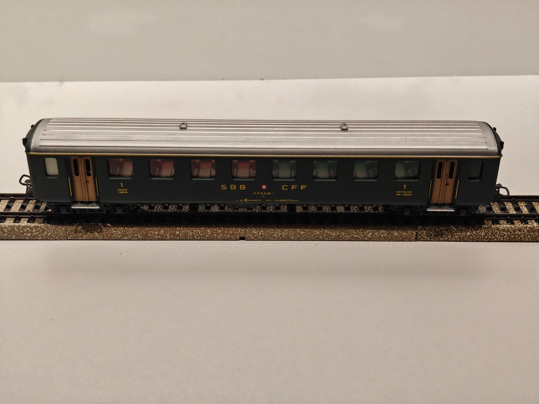 Hag Modellini di ferrovie: Hag 421 + 415 Wagen – Usato da Braunau venduto da Homersimpson 8
