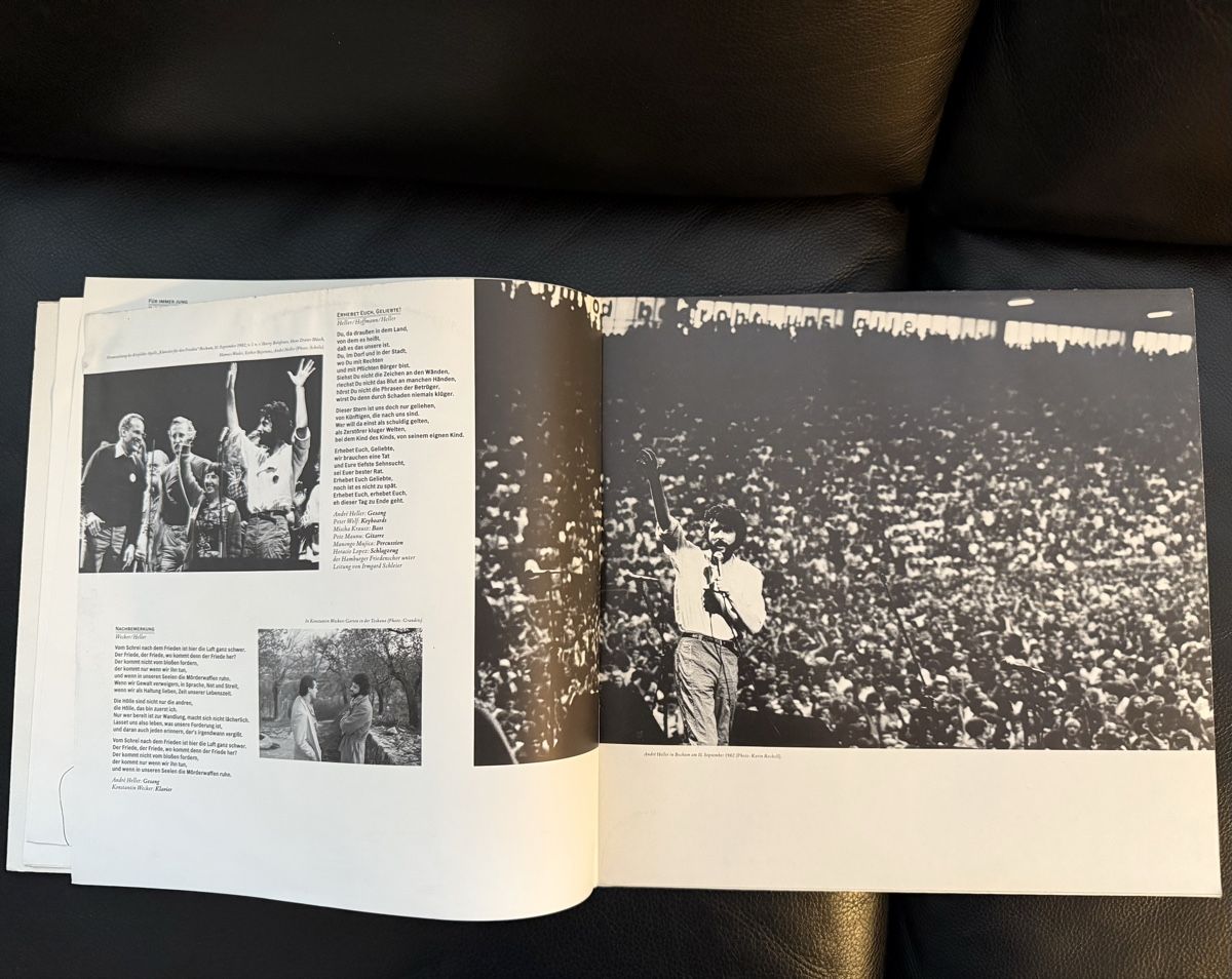 Dischi in vinile: Andrè Heller - Stimmenhören - DMM Pressung Schallplatte – Usato da Goldach venduto da Messerguru 9