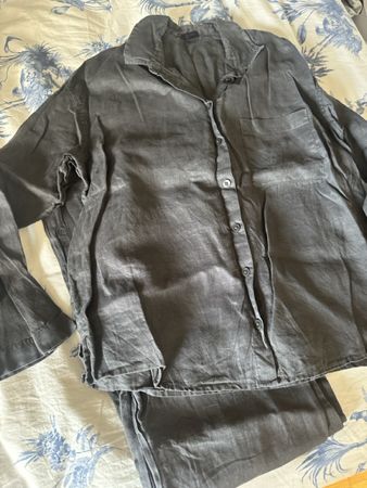 H&M Home 100% Leinen Pyjama Loungeset