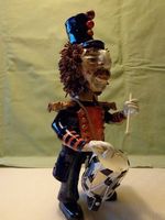 FASNACHTSFIGUR Stänzler Drummler 29-30 CM EINZELSTUCK