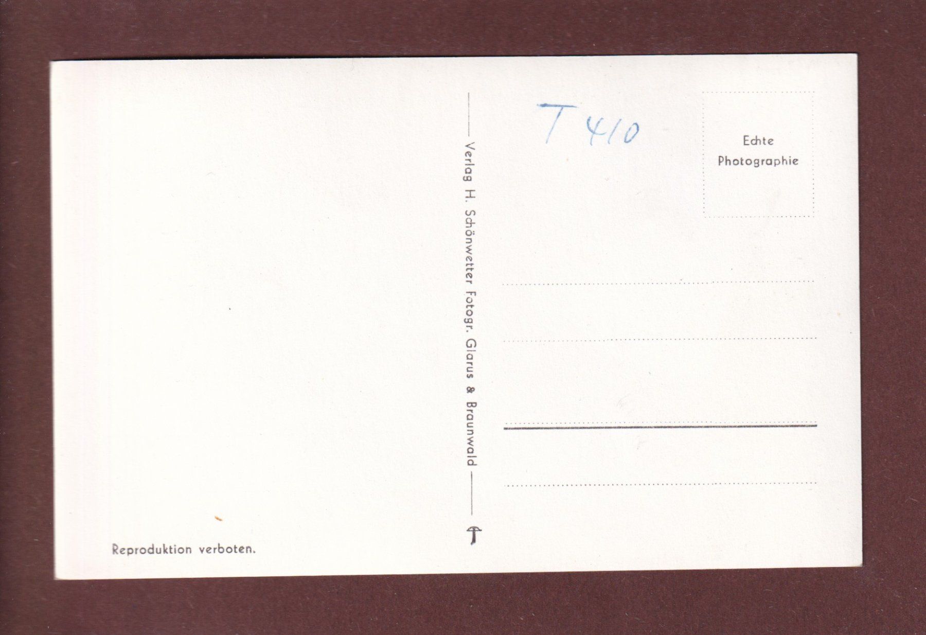 Cartoline postali: Idyll am OBERSEE - Brünnelistock – Usato da Pully venduto da nicecards 1