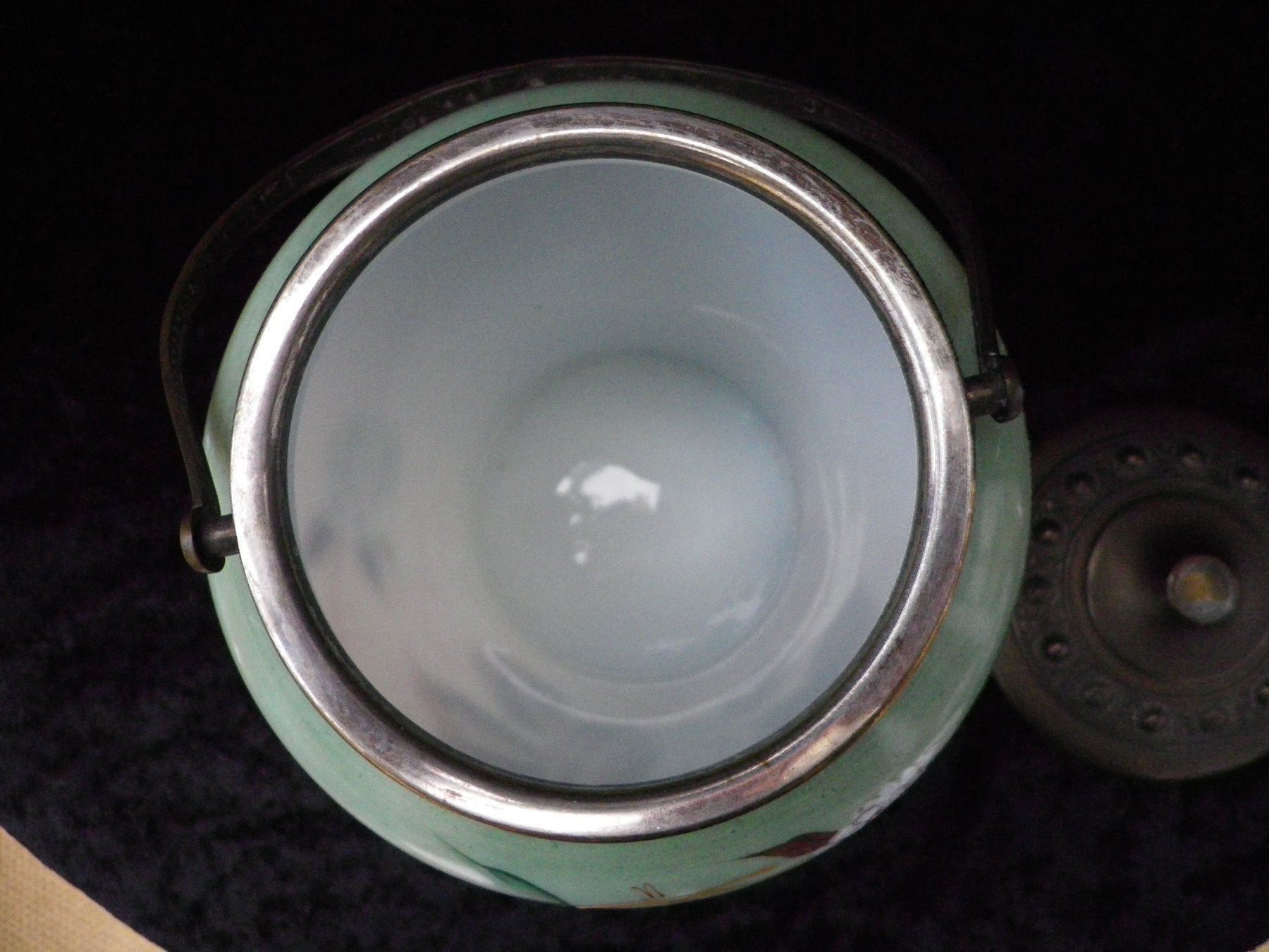 Gläser: Bonboniere aus Glas mit Montur – Gebraucht aus Reinach BL von Annodomini 3