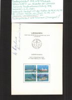 Lemanex 1978 , Org. Unterschrift Willi Ritschard,Ehrengast