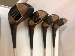 Vintage Golfschläger von Spalding 14 Stück