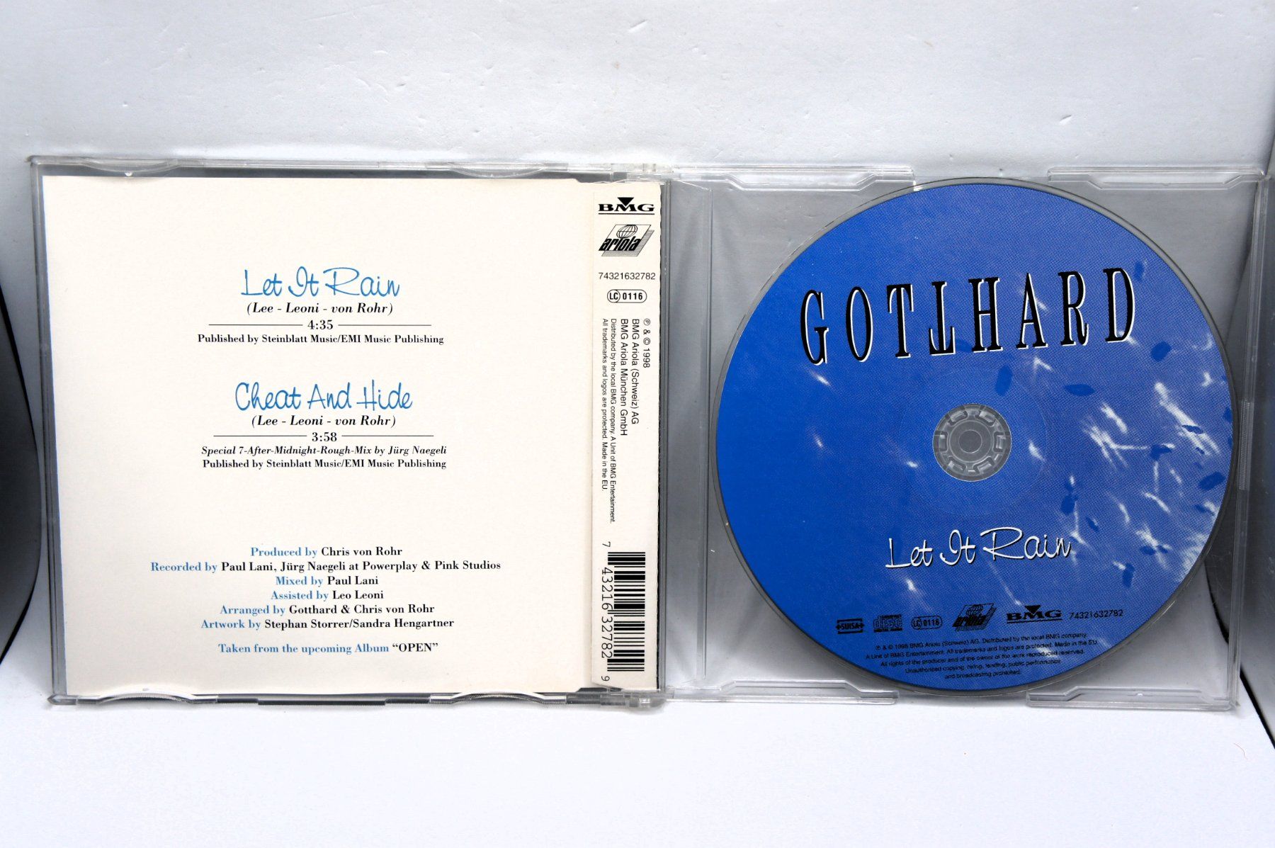 CD: Single CD: Gotthard – Let It Rain – Usato da Ernetschwil venduto da luisvonerni 2
