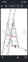 Hailo MasterStep plus 9309-50 Trittleiter Teleskop-Stehle...