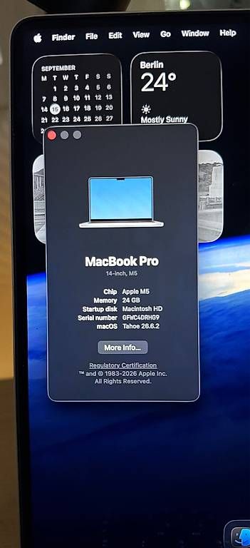 Notebook: MacBook Pro M5 14" 24gb 1tb  – Nuovo e nell'imballaggio originale da Aquila venduto da Ca7riel 1