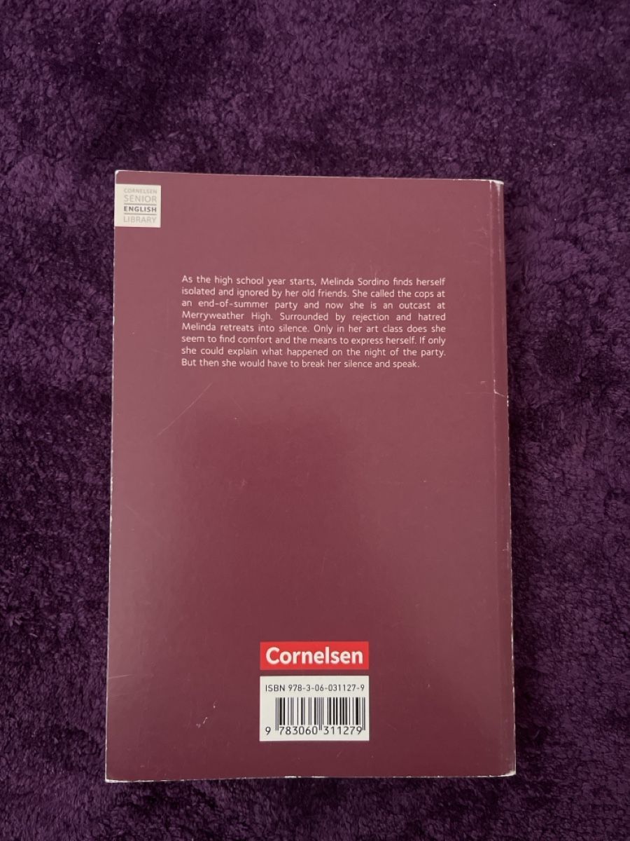 Bücher: Speak von Laurie Halse Anderson – Gebraucht aus Seuzach von i_22 1