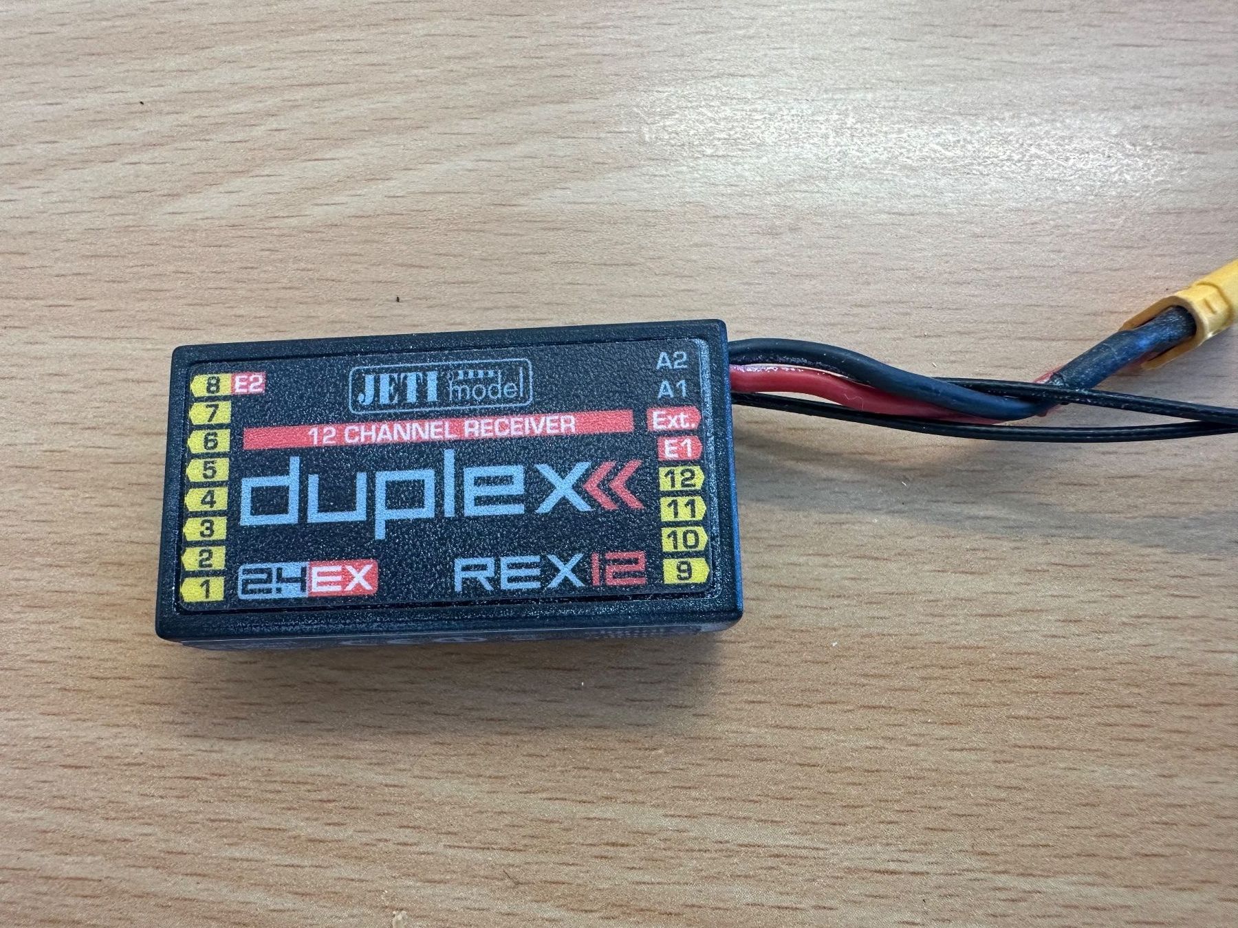 Jeti Receiver: Jeti Empfänger Duplex REX 12 – Gebraucht aus Rafz von Store41