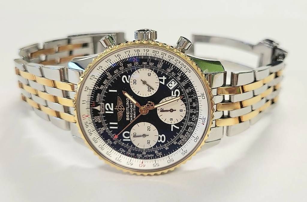 Breitling Orologi: Breitling Navitimer Stahl- Gold im Topzustand – Usato da Seengen venduto da maxi005