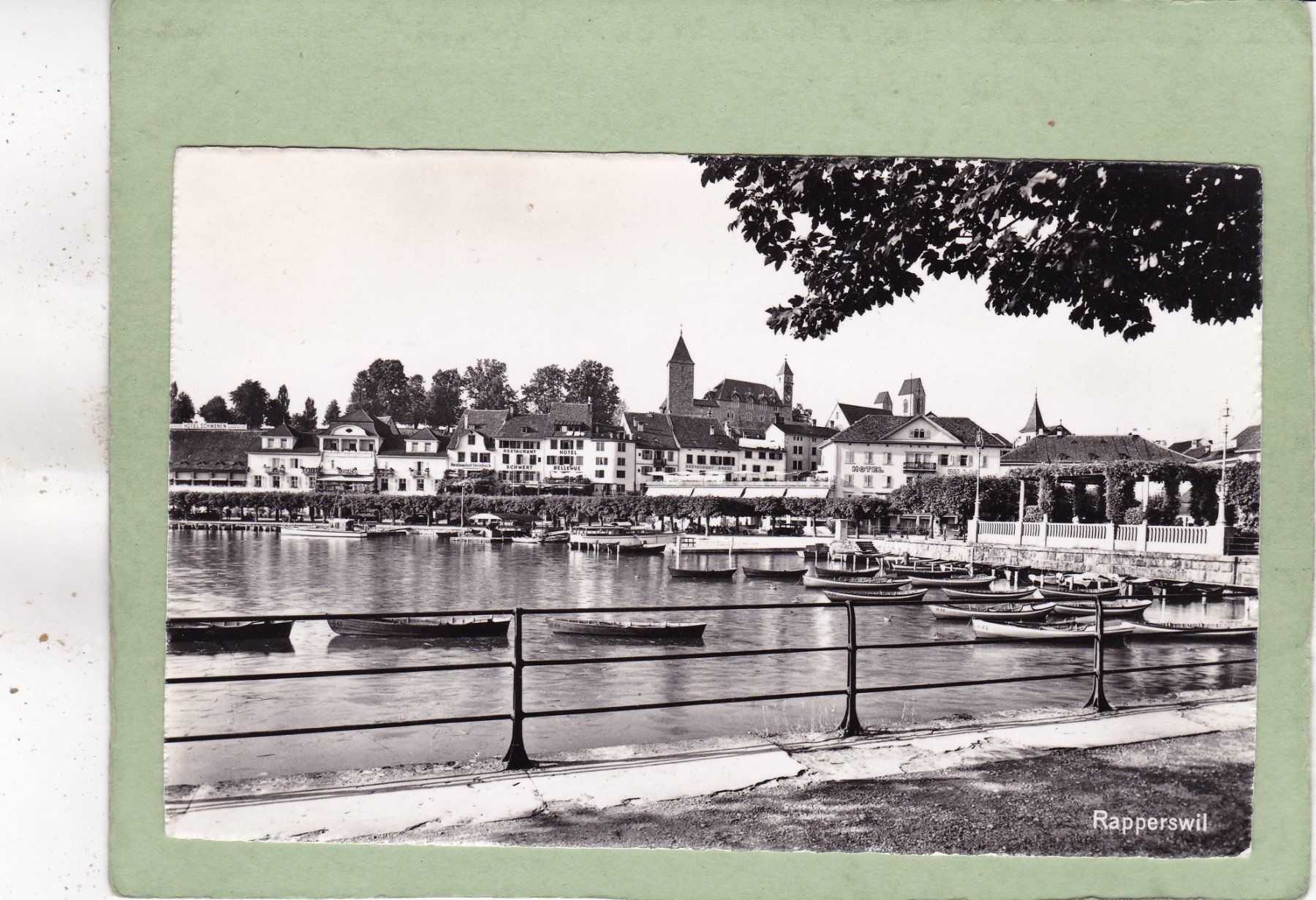 Cartoline postali: Rapperswil 1949 – Usato da Herisau venduto da Lisegrat2008