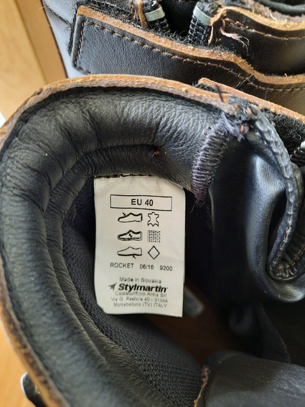 Scarpe da donna: Neuwertige Motoradstiefel – Usato da Langenthal venduto da ann_28q6 2