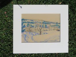 Hermann Jeanneret 1886-1954 Aquarell