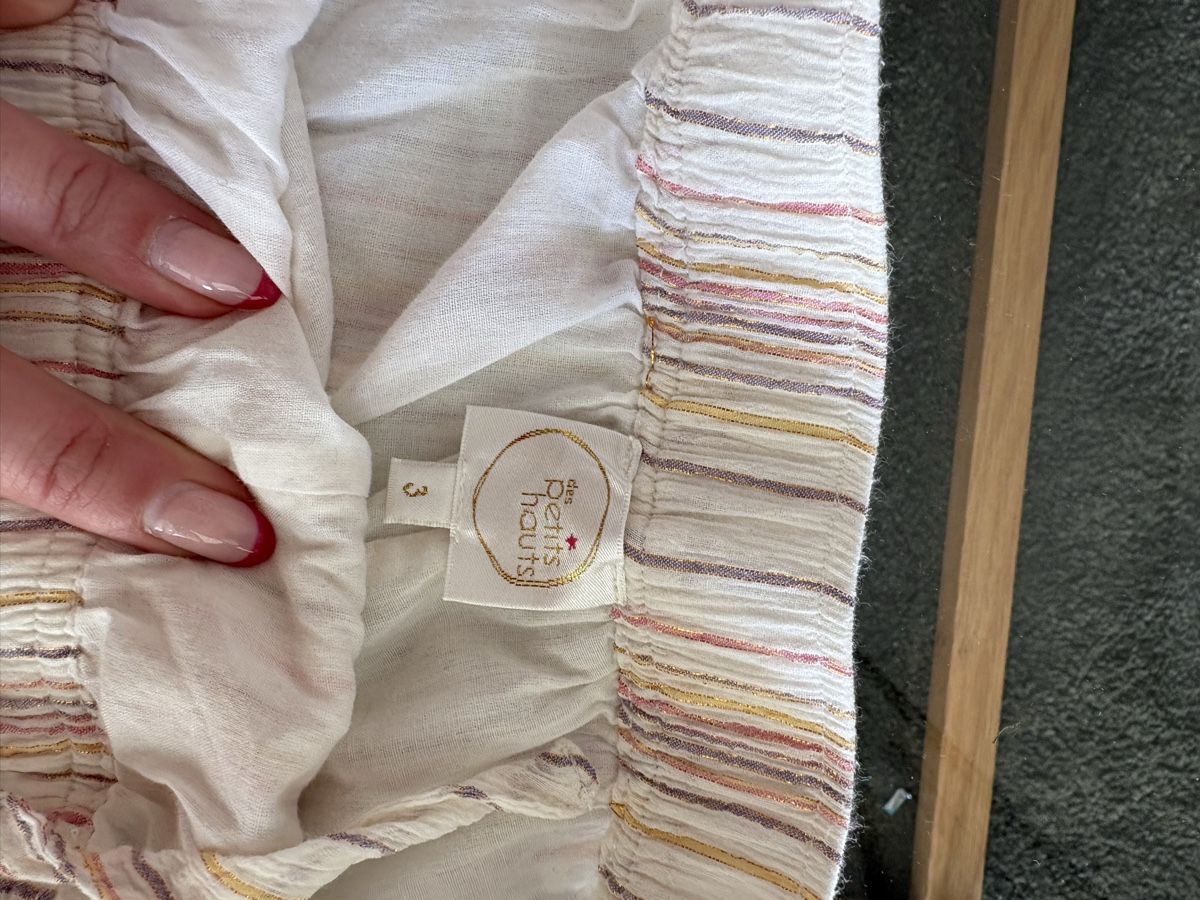 Des Petits Hauts Pantaloni: Short Les Petits Hauts taille 3 rayé multicolore été! – Nuovo (secondo la descrizione) da Mont-sur-Lausanne venduto da Melmel83 1