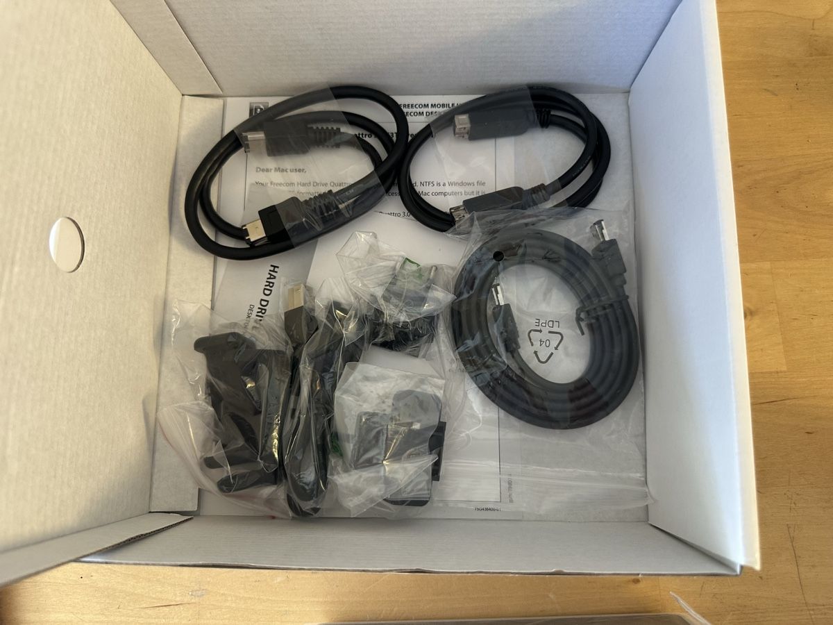 Freecom Dischi rigidi: Freecom Quattro 3.0 inkl. 4 TB HDD – Nuovo e nell'imballaggio originale da Luzern venduto da FrankGroebel 3