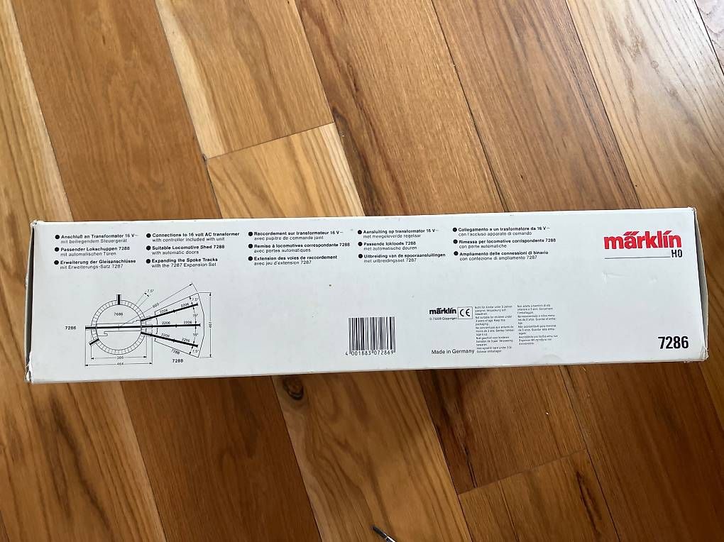 Märklin Modellini di ferrovie: Märklin Drehscheibe – Usato da Mont Tramelan venduto da Oktober1958 2