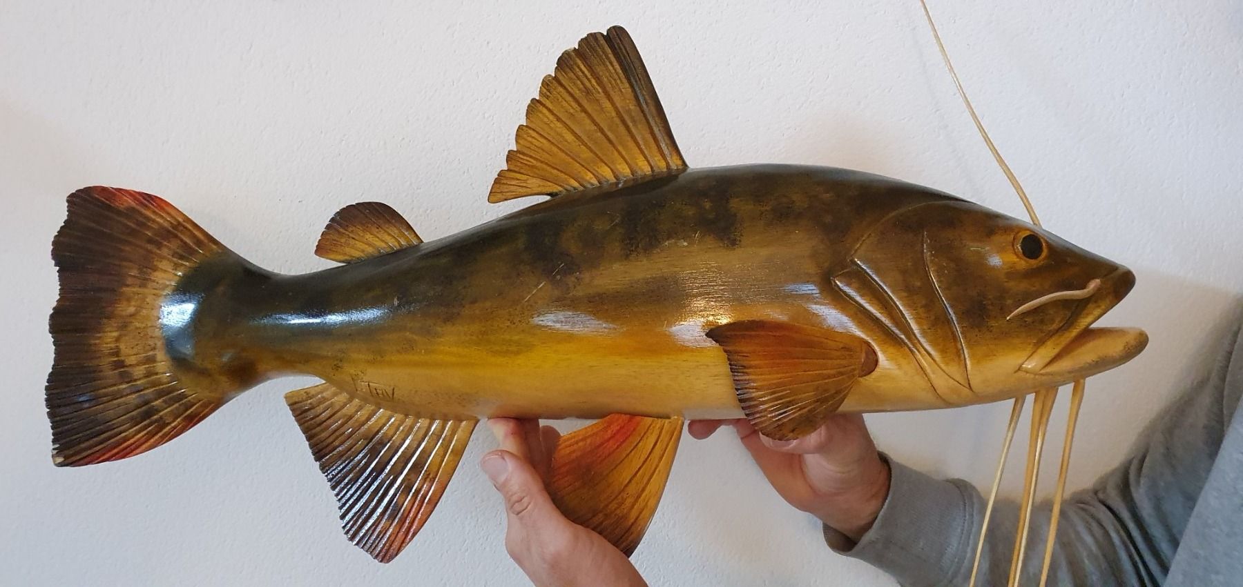 Tutte le decorazioni: Holzfisch - Handarbeit aus Brasilien – Usato da Thalwil venduto da pastler