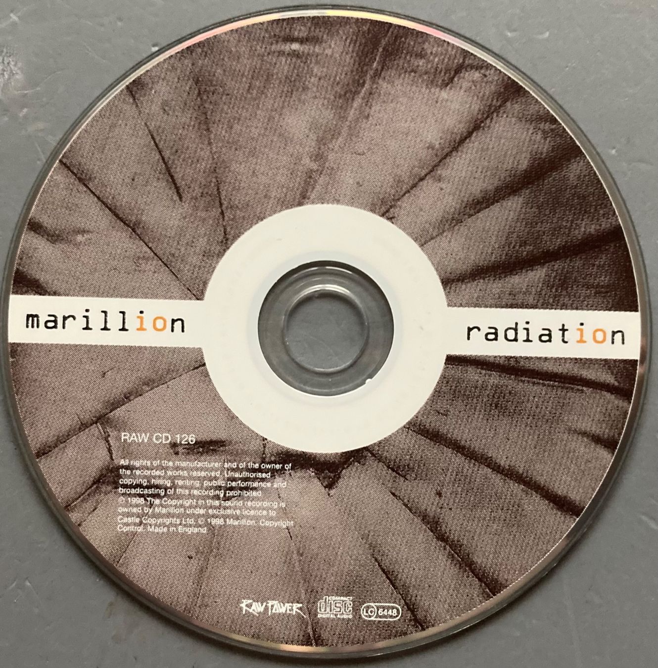 Dischi in vinile: MARILION - RADIATION – Usato da Poliez-Pittet venduto da Newtown-Records 2
